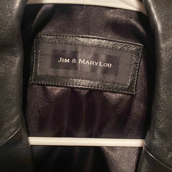 Jim and Mary Lou leather Jacket - Picture 2 of 8